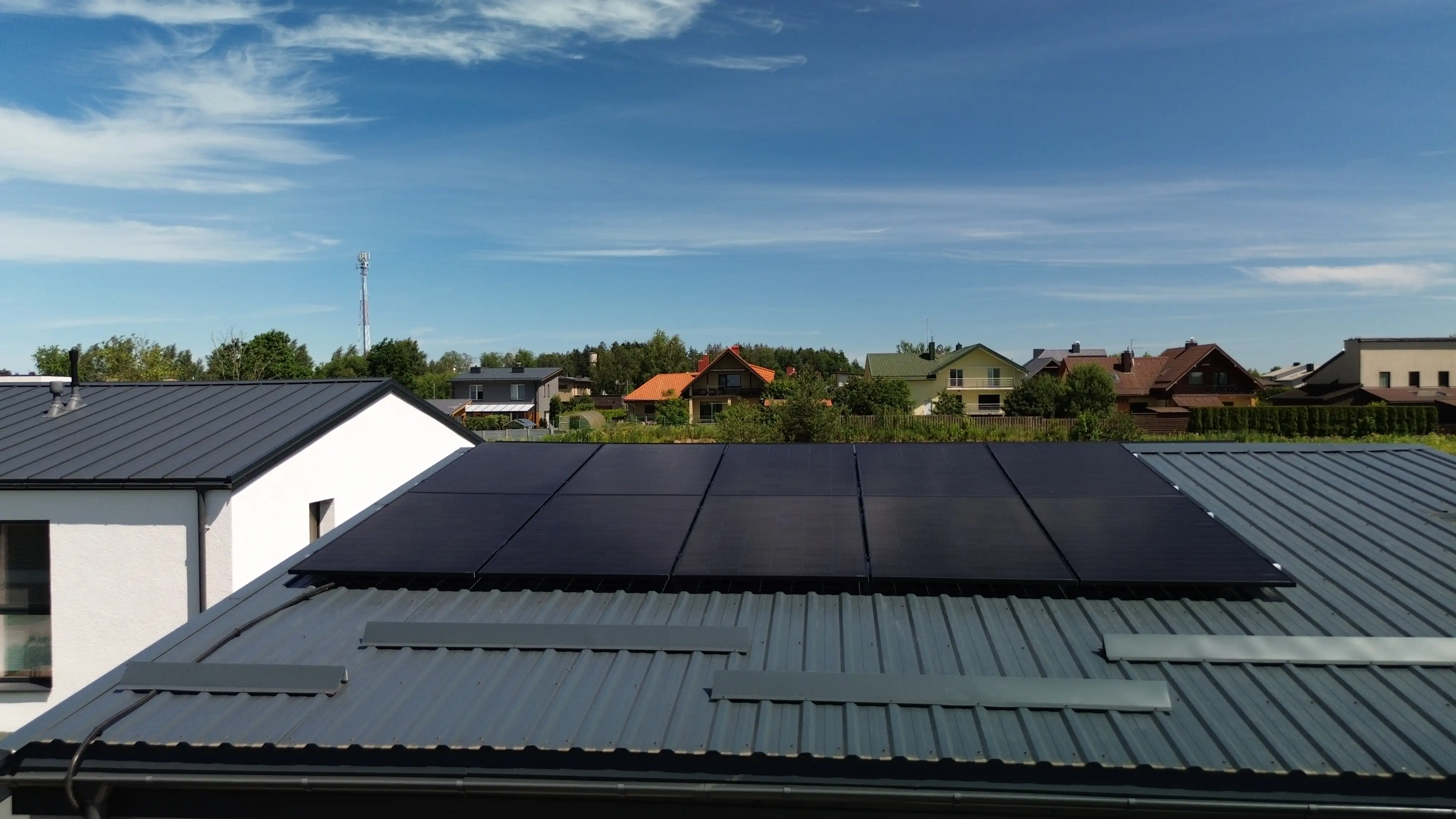 Saulės elektrinės montavimas